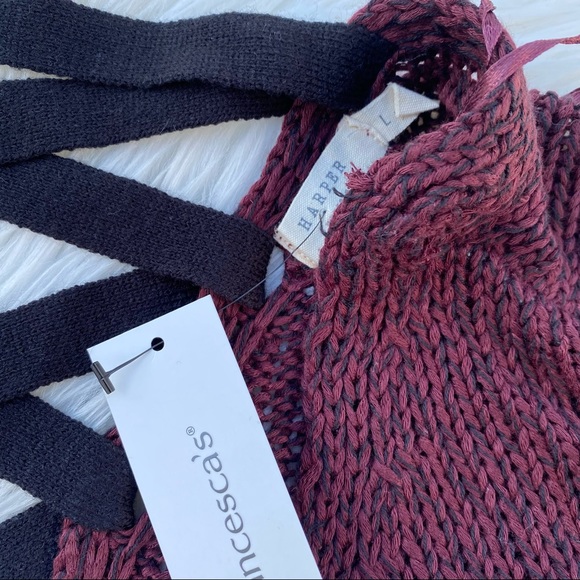 Francescas Cross Back Sweater - Picture 2 of 3